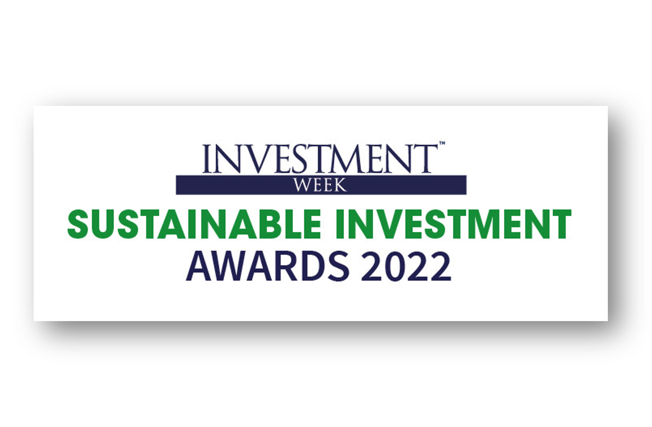 We've been shortlisted for Best Sustainable Investment Wealth Manager / DFM!