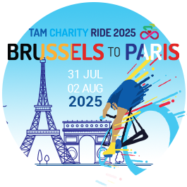 TAM Charity Ride 2025 – Brussels to Paris 